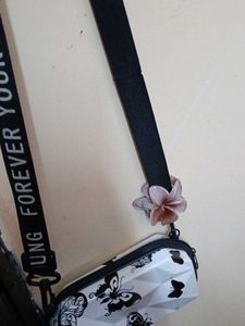 Butterfly Print Cosmetic Bag
