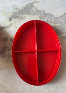 Red Floral Storage Box