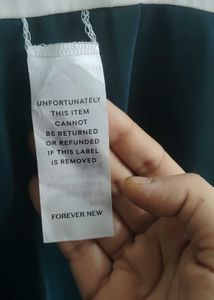 Forever new Jumpsuit - Green and Cream