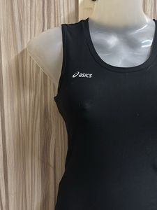 Asics Black Gym Top