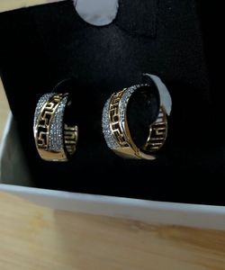 Gold Plated Hoop Earrings