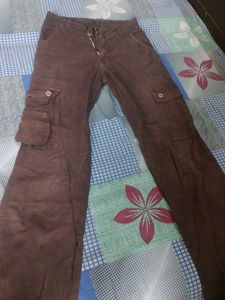 Brown Cargo Pants