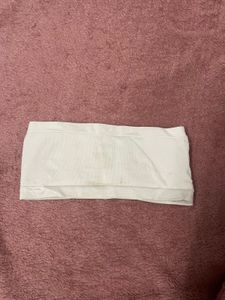 Comfy White Strapless Bra