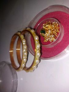 49 Bangles+ Bracelet+ Kada Necklace