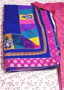 Ethnic Kurta Set with new saree