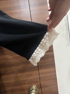 Elegant Black Dress with free hairband