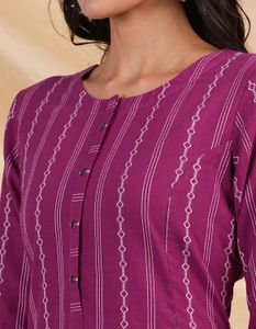 Striped Women's Kurta