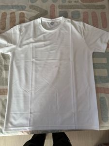 New  GMP Dot Knit Tshirt White Combo