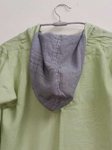 Light Green Button-Down Shirt