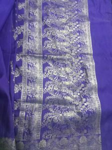 Beutiful Saree Blue Colour