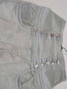 High Waisted Denim Jeans