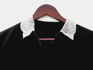 Black Collar Shirt