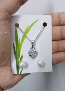 BUY 1 GET 2 FREE DEAL! Silver Chain, Earring