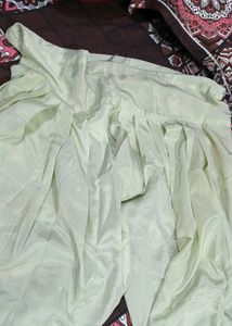 Embroided Pista Color Patiala Suit