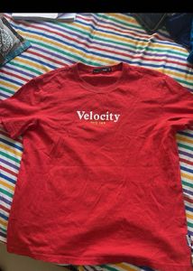 Red Velocity Graphic T-Shirt