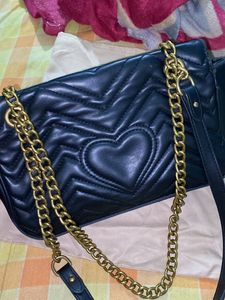 Gucci - Black Marmont Sling Bag
