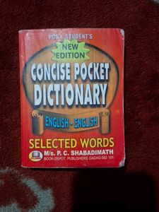 Concise Pocket Dictionary