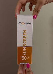 Mooleen Sunscreen SPF 50 & Tinted lip balm