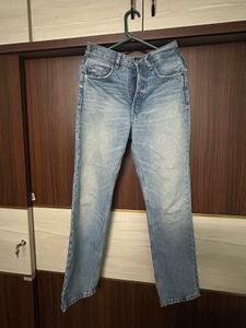 Light Wash Denim Jeans - Zara