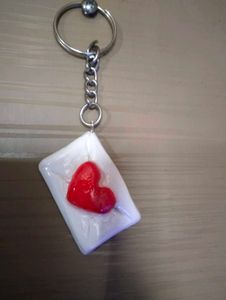 Heart Envelope Keychain
