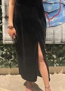 Black Velvet Dress