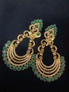 Emerald Green Earrings