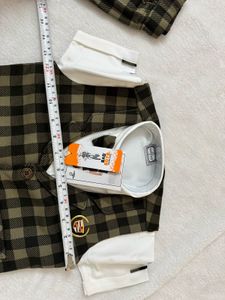 Boys' Plaid Vest Outfit