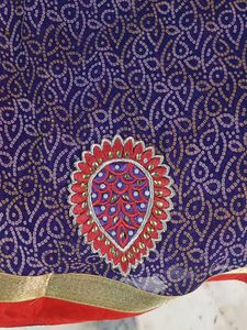 Bandhej Saree