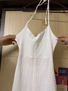 NEWME White Midi Dress