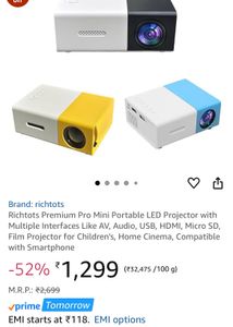 LED Mini Projector