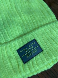 Neon Yellow Beanie