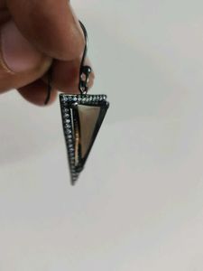 92.5 Smoky Topaz And CZs Earrings