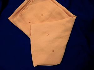 Beaded Mustard Yellow Brand New Georgette Hijab
