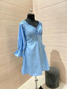 Shein Pintresty 🌸Blue Mini Dress