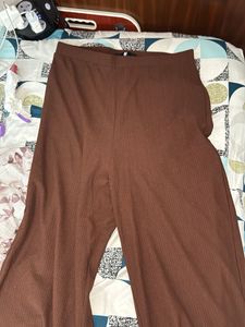 Brown Wide Leg Pants