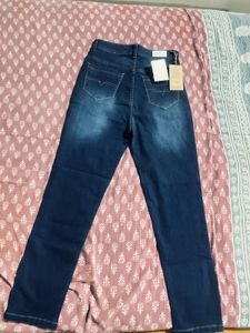 Dark Blue Denim Jeans