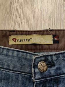 Ma1526 Retro Beggy jeans waist 40
