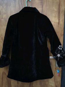 embroidered..fur detailed jacket