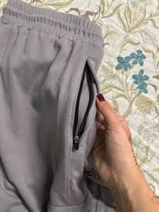 Gray Casual Joggers
