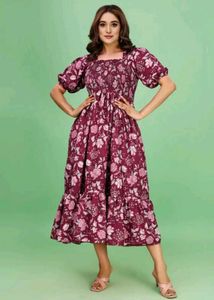 Floral Midi Dress