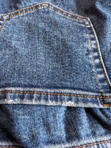 Navy Blue Denim Jeans👖(Slim Fit)