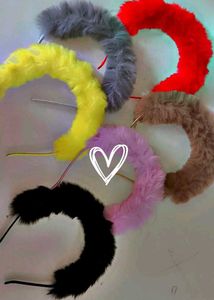Fuzzy Fun Headbands - Y2K Aesthetic