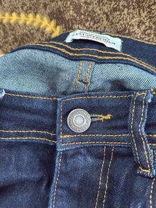 Levis Raw Wash Dark Blue Denim Jean Original New