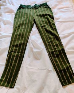 Olive-green Pant, Suitable For 8-10 Y/O