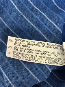 Zara Blue Striped Blouse
