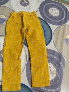 Baby Girl Yellow Jeans