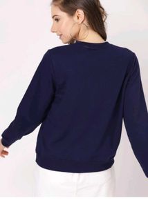 Sale🔥 Stylish Navy Blue Sweatshirt