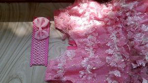 Pink frock For Baby Girls