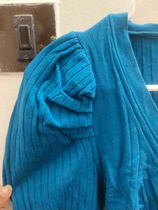 Mango Puff Sleeves Top