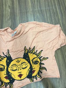 oversize crop top